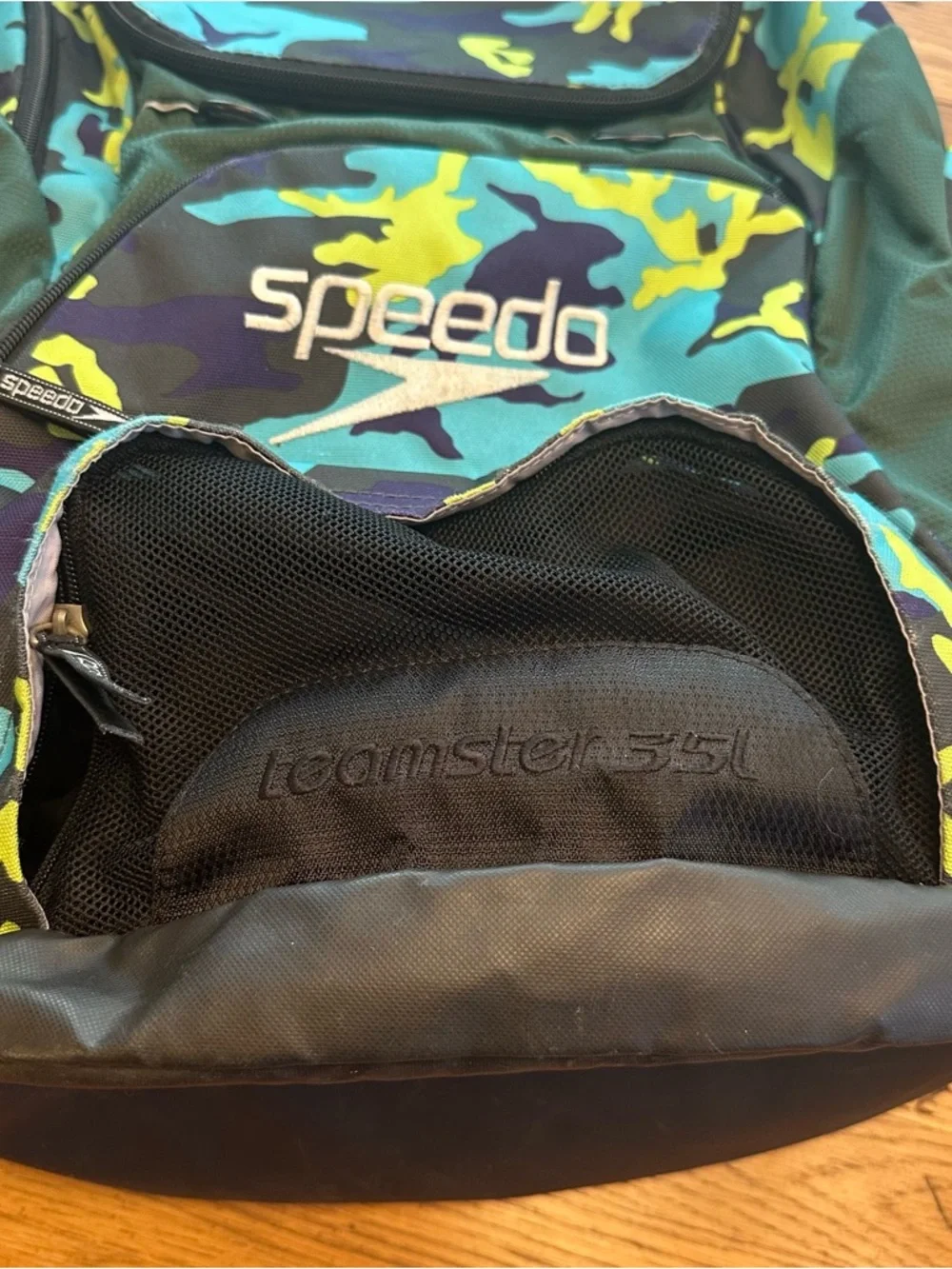 SPEEDO Teamster 35L Padded Laptop Backpack Multicolored  Camouflage Print